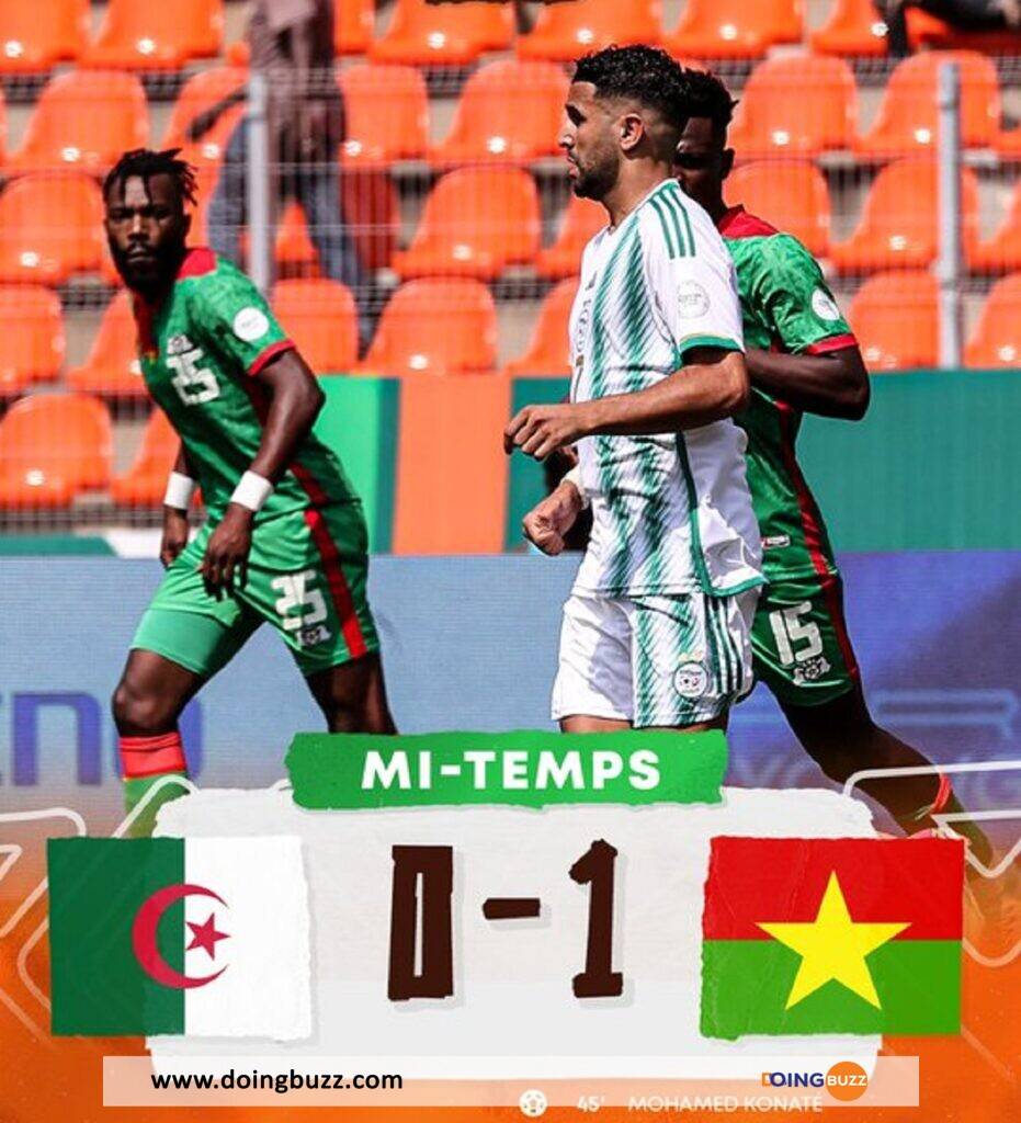 Can Alg Rie Burkina Faso Le But Du Burkina Faso Sign Mohamed