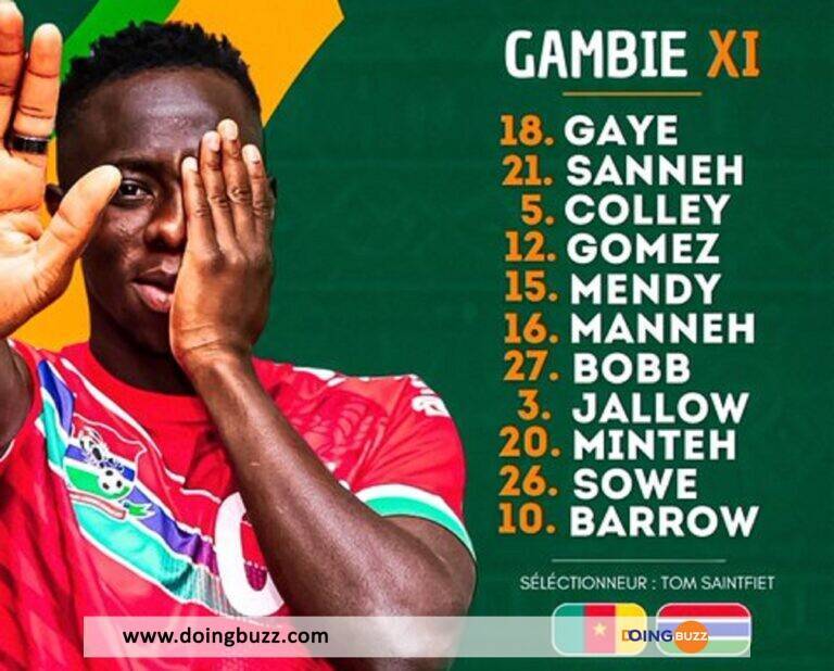 CAN 2023 Gambie Cameroun Le Lieu Et La Chaîne De Diffusion Du Match