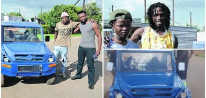 Afrique du Sud : 4 frères construisent leur propre voiture malgré la pauvreté