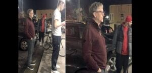 Bill Gates Fait La Queue Pour S’acheter Un Hamburger, La Toile S’enflamme