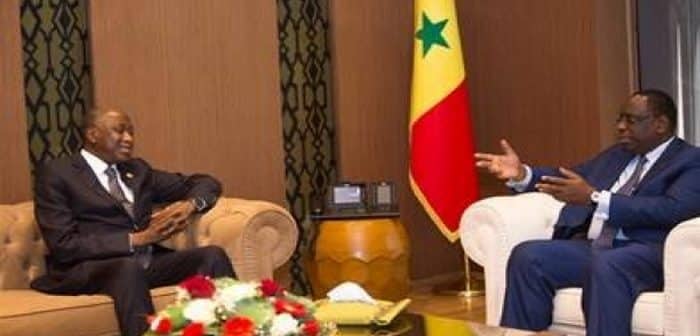 Côte D’ivoire Amadou Gon Reçu Par Les Présidents Macky Sallboubakar Kéita