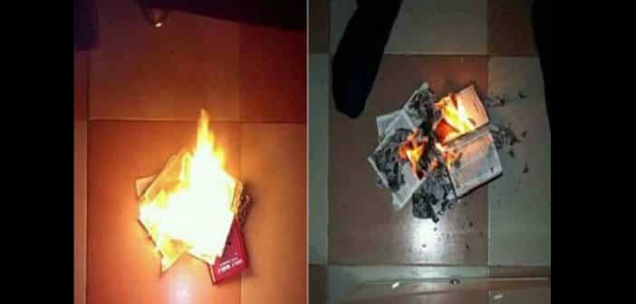 Nigeria Un homme brûle la Bibledonne ses raisons - Nigeria : Un homme brûle la Bible et donne ses raisons (photos)