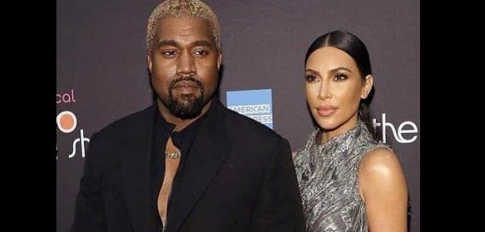 People Kim Kardashian Kanye West Attendent Leur 4E Enfant
