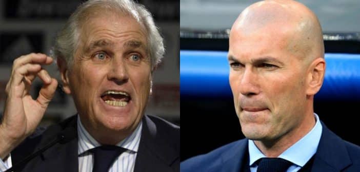 Réal Madrid: Un ancien président du club révèle la raison sécrète du départ de Zidane