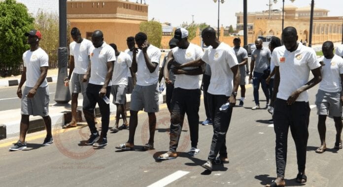 CAN 2019: 06 Photos – Can 2019 –Sénégal vs Algérie : La promenade matinale des lions
