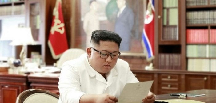 Kim Jong Un reçoit une lettre « excellente » de Donald Trump