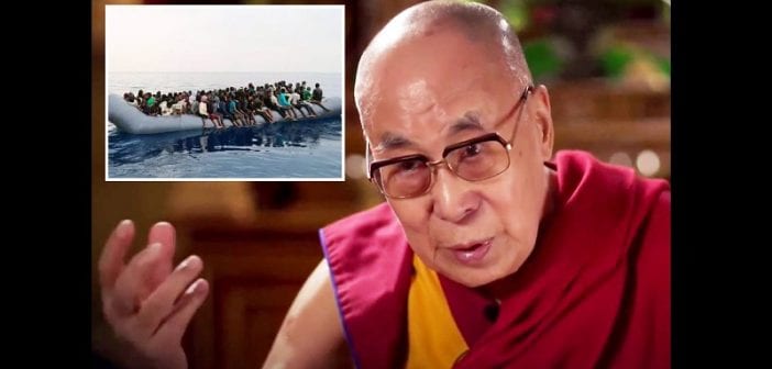 Le Dalaï Lama Demande À L’europe De Renvoyer Les Migrants Dans Leur Pays D’origine