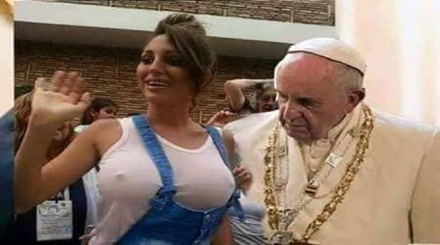Le Pape François prise en flagrant délit d’adultère…… ?