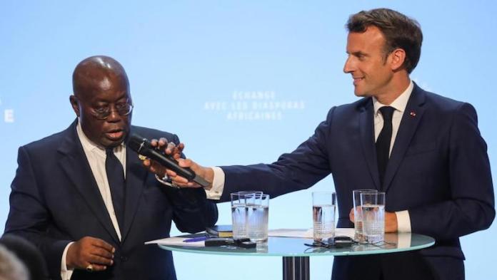 Chronique : La stratégie de l’échec du Président ghanéen, Roger Bemba analyse la rencontre des Diasporas africaines avec Emmanuel Macron