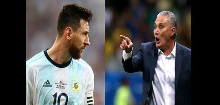 Copa America , L’entraîneur Brésilien ,S’en Prend , Lionel Messi , Plus De Respect