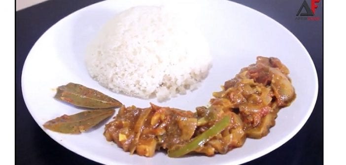 Cuisine: Ragoût de viande et lardons au curry, pour 6 personnes – Vidéo