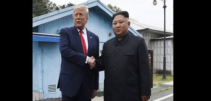 Donald Trump critiqué après sa visite historique dans la zone démilitarisée de la Corée du Nord