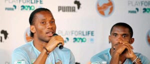 Eto&Rsquo;O Et Drogba Deviennent Collaborateurs Officiels Du Président De La Caf