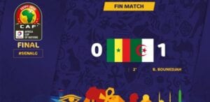 Finale Sénégal-Algérie (0-1) : Les Fennecs Brisent Le Rêve Des Lions