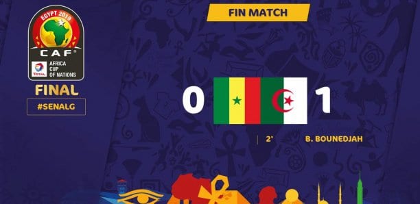 Finale ,Sénégal Algérie, (0 1) , Les Fennecs ,Brisent Le Rêve ,Lions