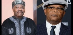 Gabon: Ali Bongo Et Sa Famille Reçoivent Samuel Jackson (Photo)