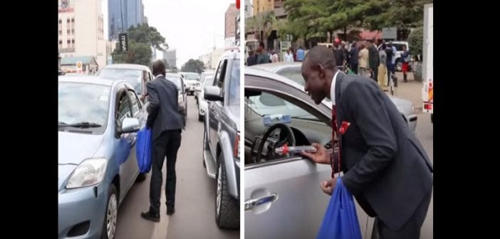 Kenya : Un Banquier Démissionne Pour Vendre Des Crayons Dans La Rue (Vidéo)