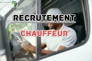 Recrutement De 03 Chauffeurs