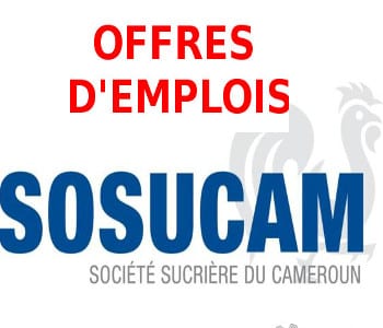 Société Sucrière Du Cameroun ( Sosucam ) Recrute