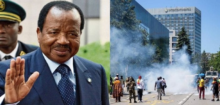 Suisse: Paul Biya Attaqué Par La Brigade Anti-Sardinard À Genève