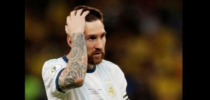 Argentine : Lionel Messi Suspendu Trois Mois En Équipe Nationale
