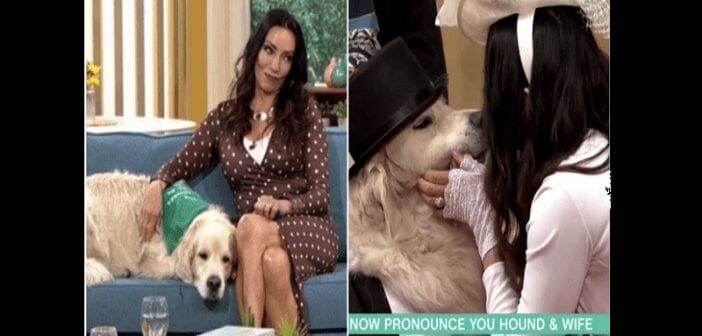 Insolite : une femme épouse son chien à la télé après avoir fréquenté 200 hommes (vidéo)