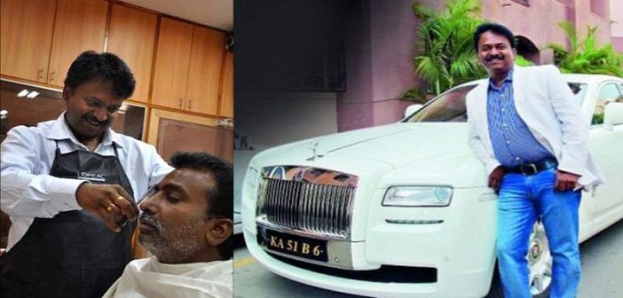 Ramesh, Le Coiffeur Indien Qui Se Rend Dans Son Salon En Rolls-Royce Ghost