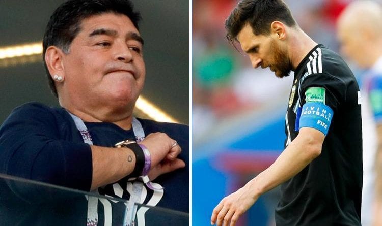 Sanctionné par le Conmebol, Maradona prend la défense de Messi