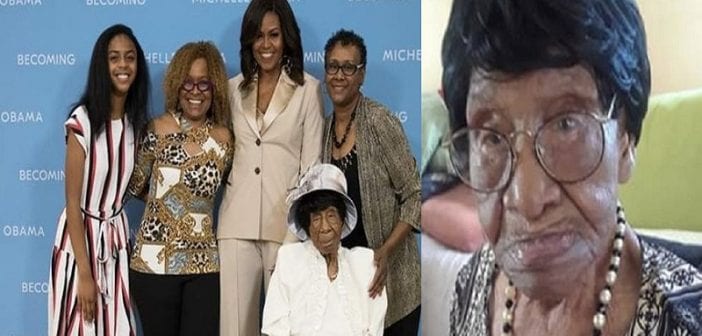 USA: Michelle Obama rencontre la petite-fille d’un esclave âgée de 111 ans