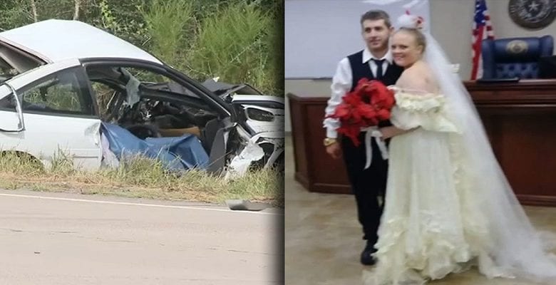 Un couple trouve la mort quelques minutes seulement après le mariage