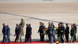 La Famille Du Feu Robert Mugabe En Colère