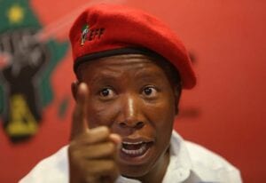 Afrique Du Sud : Malema Accuse Les « Blancs » D’être À L’origine Des Attaques Xénophobes