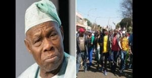 Attaques Xénophobes : Olusegun Obasanjo Demande Aux Nigérians Rapatriés De Retourner En Afrique Du Sud