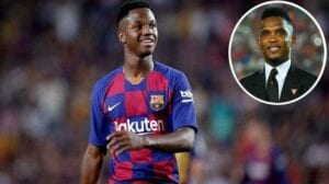 Fc Barcelone : Samuel Eto’o Couvre Ansu Fati D’éloges