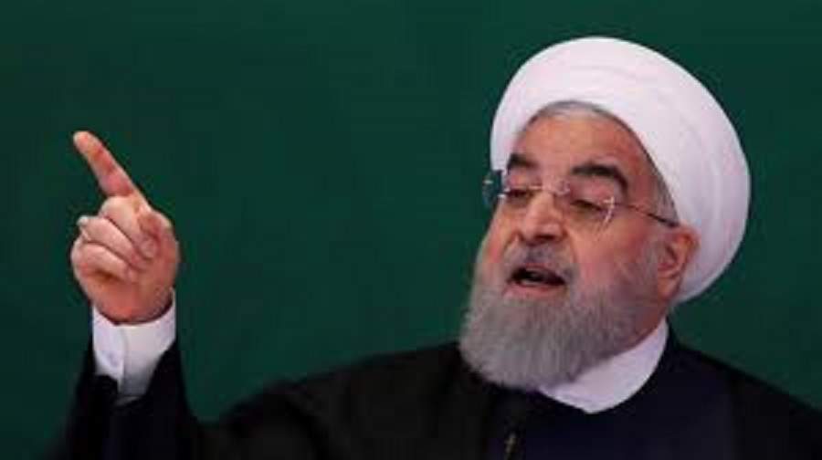 Le Président Iranienétats Unis Nation Terroriste Terrorisme S’est Étendu Partoutamérique Est Allée