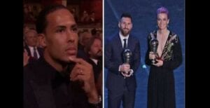 Meilleur Joueur Fifa : La Réaction De Virgil Van Dijk Après L’élection De Lionel Messi