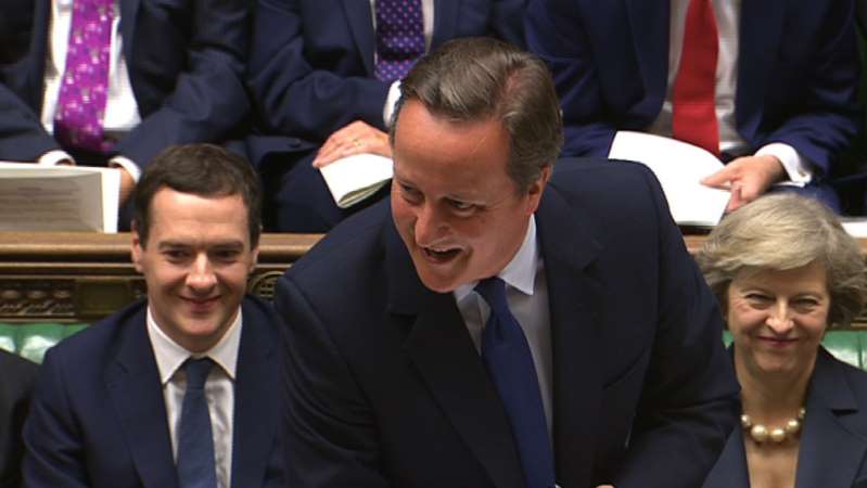 Pru Afp David Cameron Lors De Sa Dernière Séance Au Parlement Britannique