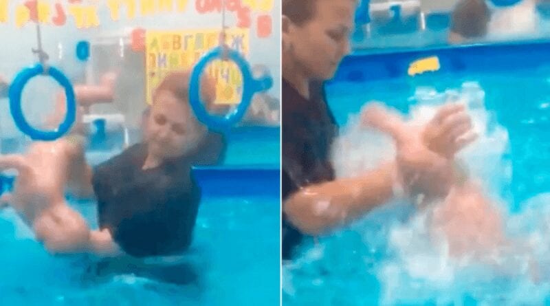Sans coeur, cette coach de natation est accusée de violenter des bébés handicapés