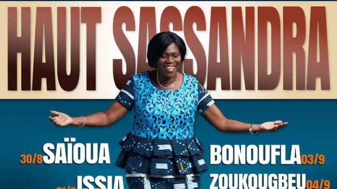 Simone Gbagbo dans le haut Sassandra: « Le FPI ira à toutes les élections »