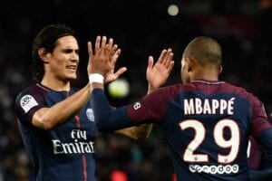 Football : Le Psg Confirme Le Forfait De Mbappé Et Cavani