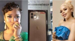 Tonto Dikeh Offre Un Iphone 11 Coûtant 990 000 F Cfa À Bobrisky