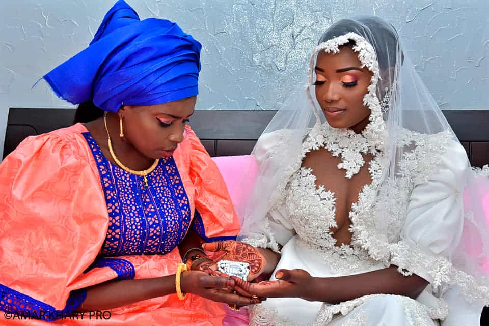 04 Photos _Kadia Porte L’une Des Plus Belles Robes De Mariage Au Sénégal