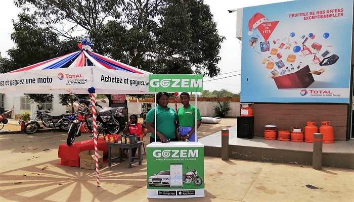 Gozem et Total s’associent pour proposer des produits pétroliers de haute qualité aux conducteurs togolais
