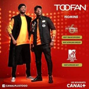 Pluie De Nominations Pour Le Groupe Toofan Aux Différents Awards