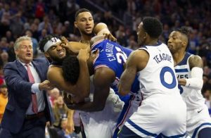 Nba – La Grosse Bagarre Entre Joël Embiid Et Karl-Anthony Towns