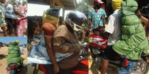 Photos: On Transporte Des Cadavres À Moto Dans Certaines Zones Rurales En Congo Rdc