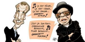 Salif Keita, Griot Anti-Macron