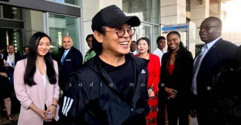 Le Célèbre Acteur Chinois, Jet Li Est Au Ghana… La Raison!