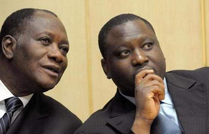 Alassane Ouattara Et Guillaume Soro