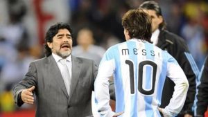 Maradona À Messi : «Inutile De Faire D’un Homme Un Chef Alors Qu’il Va 20 Fois Aux Toilettes Avant Le Match»